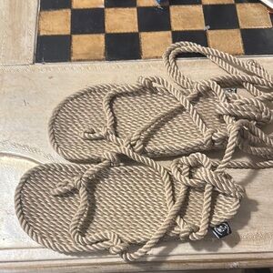State of Mind Tan Rope Sandals